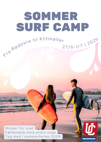 Sommer Surf Camp ved Vesterhavet! - Klik for at tilmelde dig