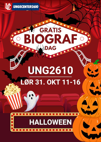 Biografdag HALLOWEEN - Klik for at tilmelde dig