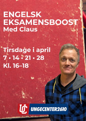 Engelsk eksamensboost - Klik for at tilmelde dig