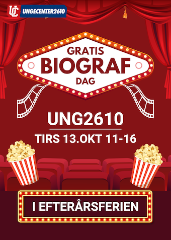 Biografdag - Klik for at tilmelde dig