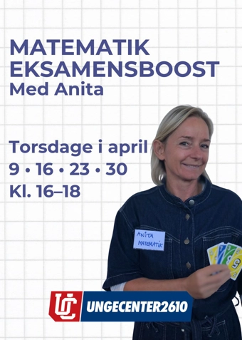 Matematik eksamensboost - Klik for at tilmelde dig