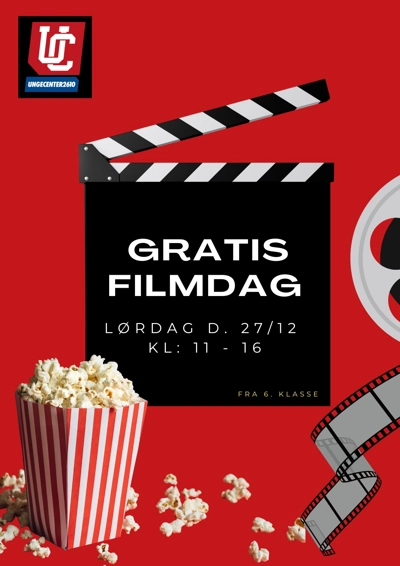 Gratis filmdag invitation