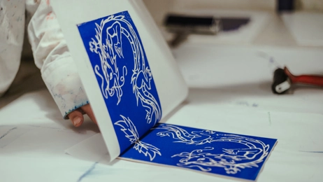 Billedkunst #3: Smukke tryk med linoleum! - Klik for at tilmelde dig